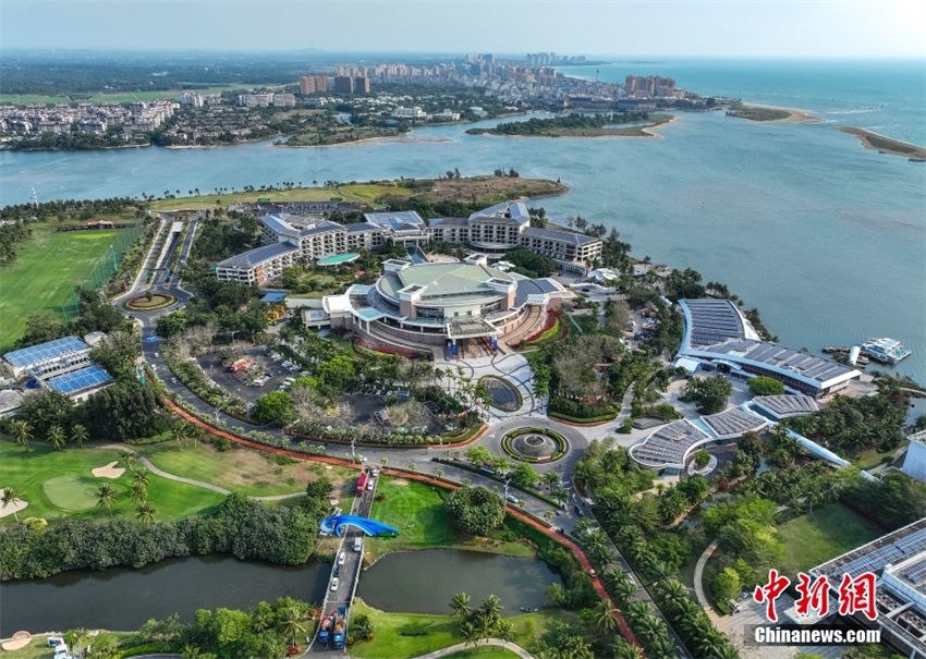 Galeria: foto aérea do local do Fórum Bo’ao para a ásia