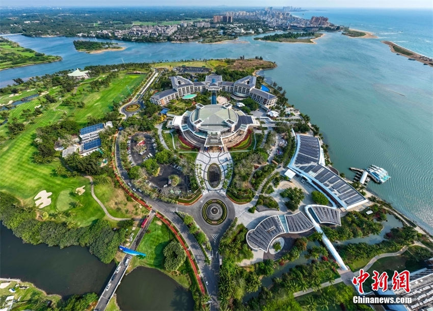 Galeria: foto aérea do local do Fórum Bo’ao para a ásia