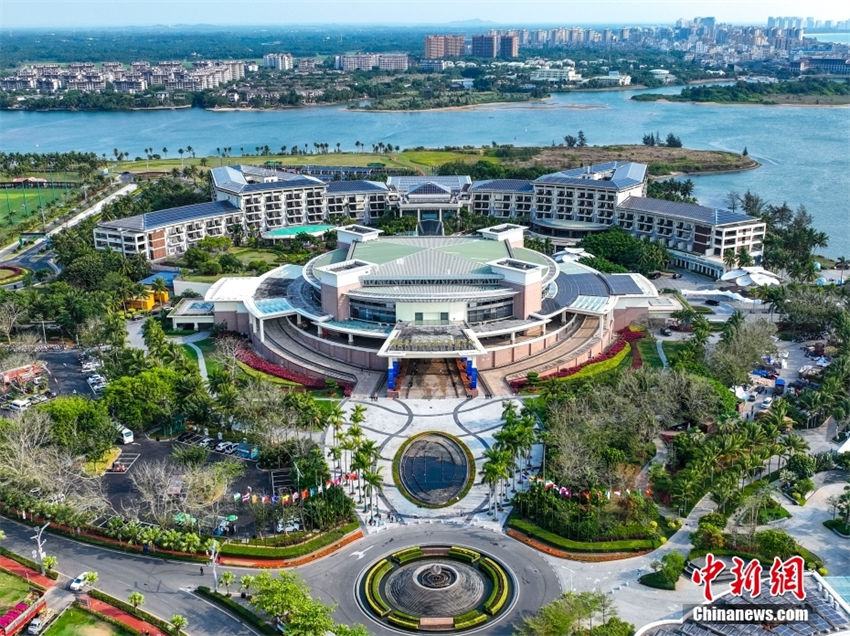 Galeria: foto aérea do local do Fórum Bo’ao para a ásia