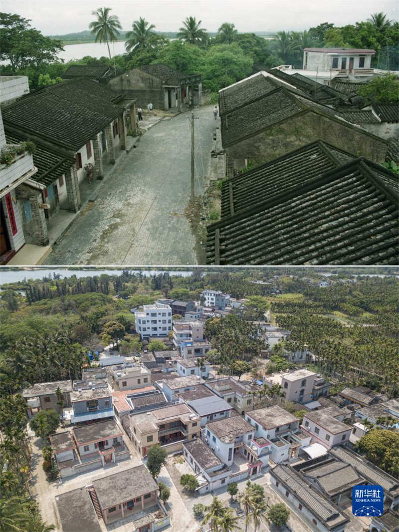 Galeria: Grandes mudan?as de vilas antigas em Hainan