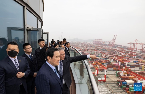 Ma Ying-jeou elogia desenvolvimento da parte continental e pede coopera??o através do Estreito