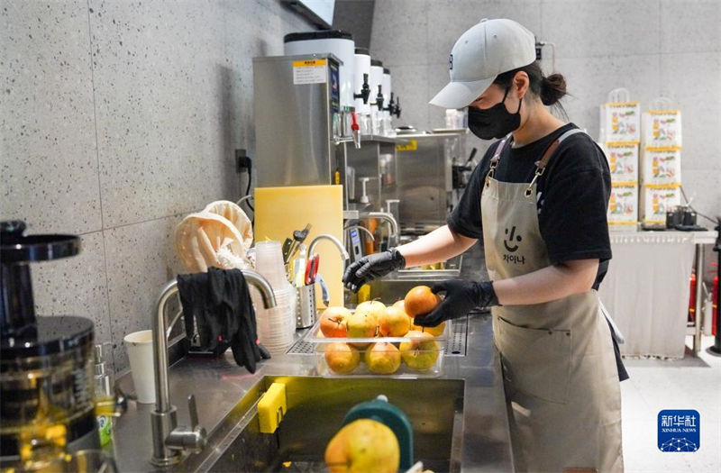 Cafeteria se torna viral na cidade fronteiri?a no nordeste da China