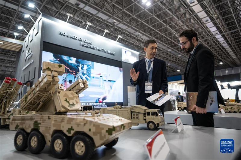 Brasil: equipamentos chineses de alta tecnologia apresentados na Feira Internacional de Defesa e Seguran?a 2023