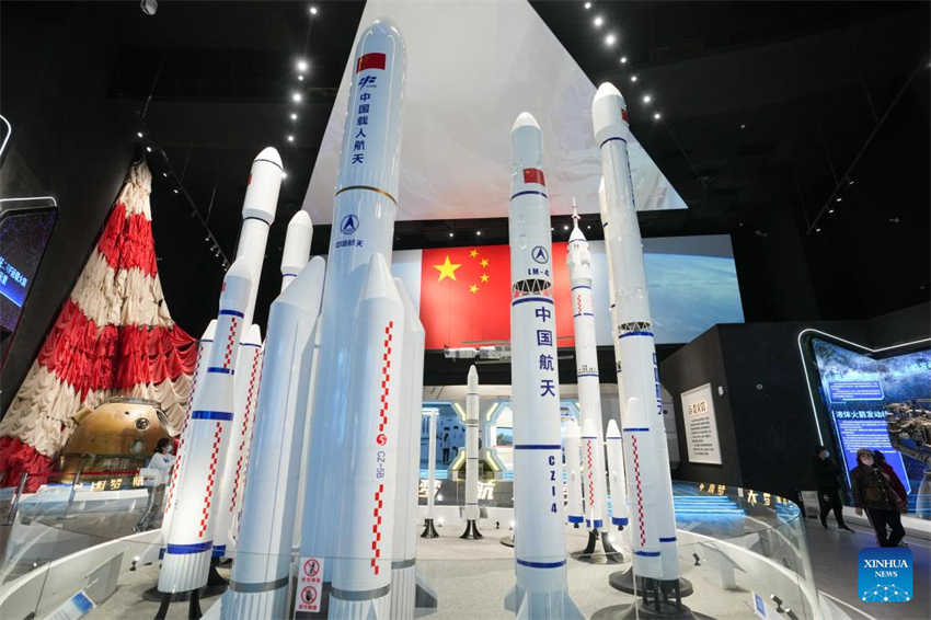 Museu Espacial da China reabre para o público após renova??o