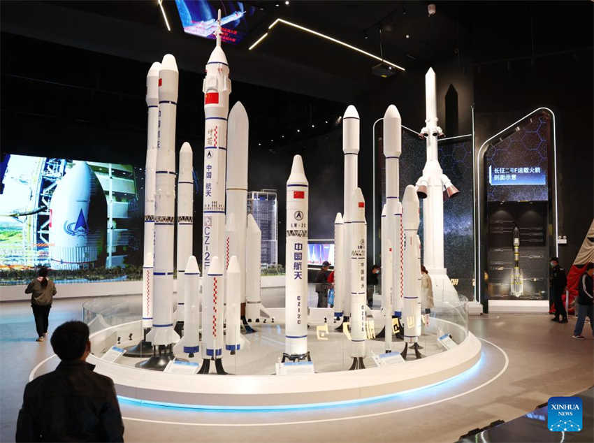 Museu Espacial da China reabre para o público após renova??o