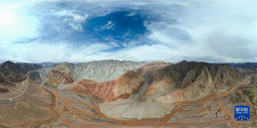 Galeria: cenário pitoresco de interse??o das montanhas Kunlun e Tianshan