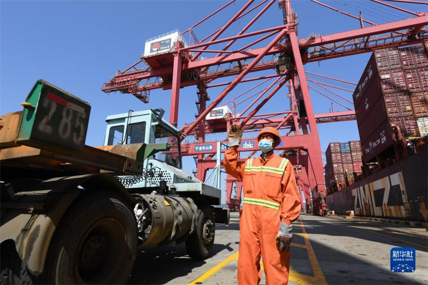 Porto de Zhoushan registra recupera??o consistente de atividade