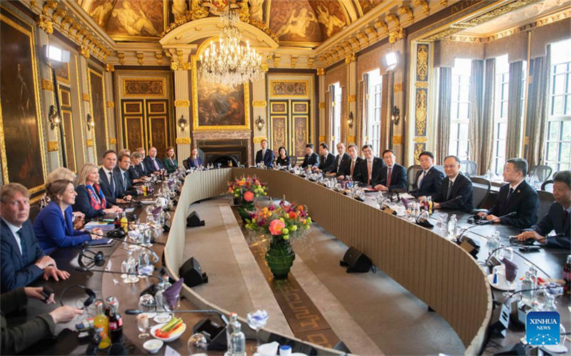 China e Holanda prometem enfrentar conjuntamente mudan?as climáticas