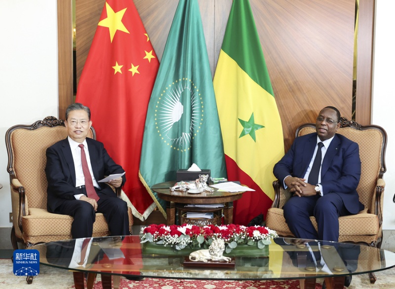 Mais alto legislador chinês diz que China está pronta para aprofundar coopera??o com Senegal