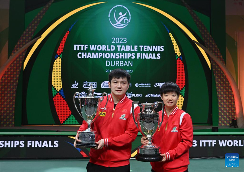 WTTC: Sun Yingsha e Fan Zhendong campe?es mundiais de tênis de mesa