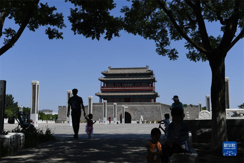 Eixo Central de Beijing testemunha transforma??o da cidade