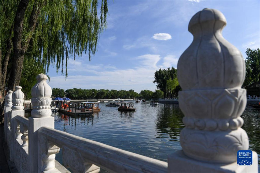 Eixo Central de Beijing testemunha transforma??o da cidade