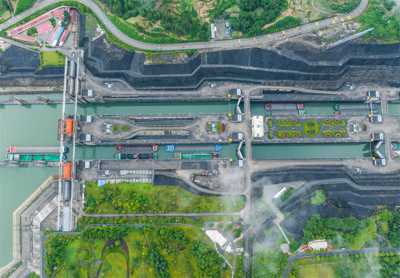 Transporte de mercadorias através da barragem das Três Gargantas excede 1,91 bilh?o de toneladas em 20 anos