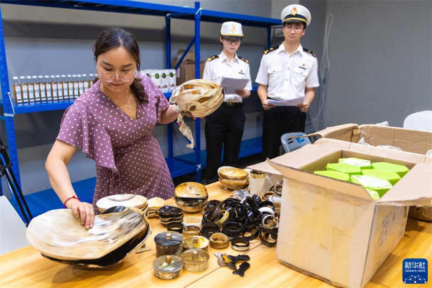 Primeiro lote de exposi??es da 3a Exposi??o Econ?mica e Comercial China-áfrica chega a Changsha