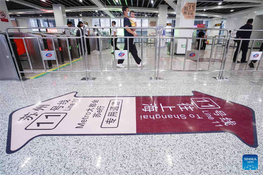 Metr? interprovincial liga potências econ?micas no leste da China