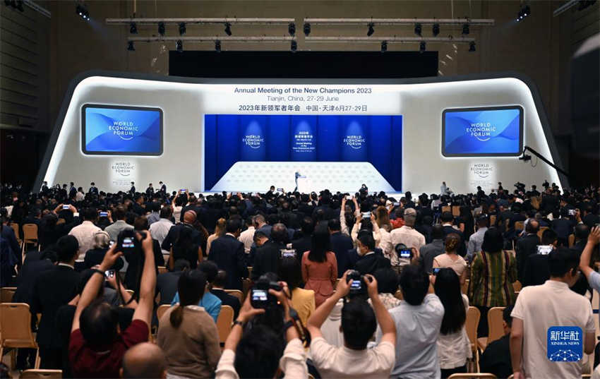 14o Fórum Davos de Ver?o é inaugurado em Tianjin