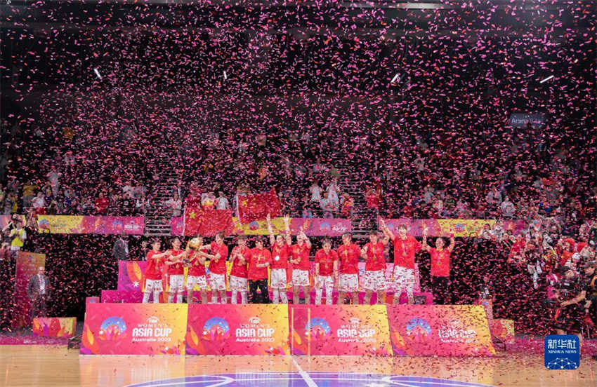 China ganha título da Copa da ásia de basquete feminino