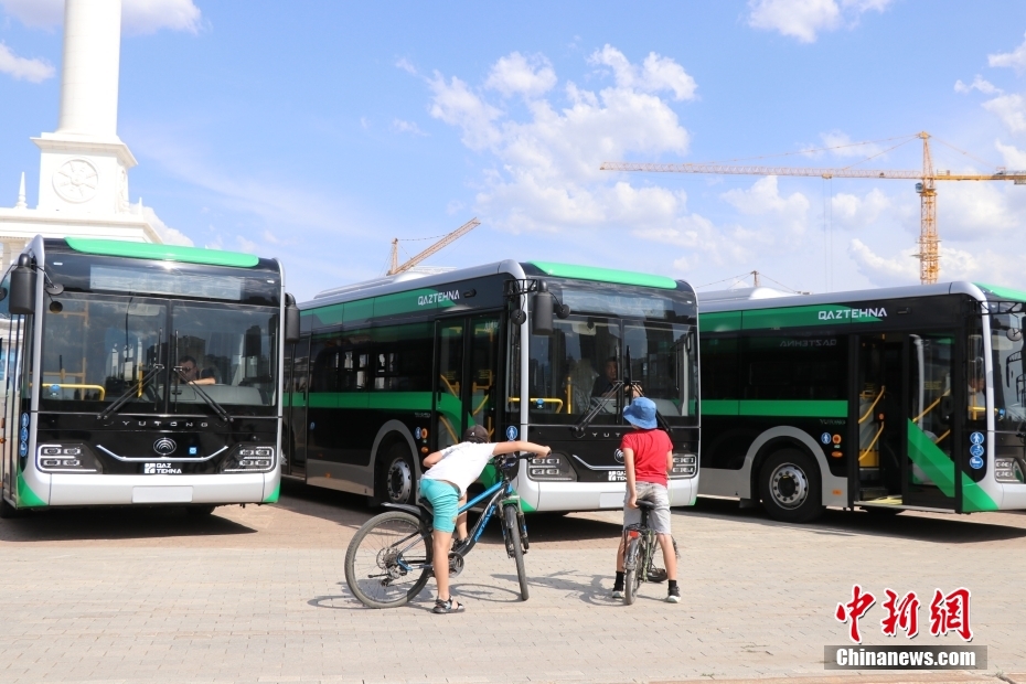 Veículos de novas energias de fabrico chinês entregues ao Cazaquist?o
