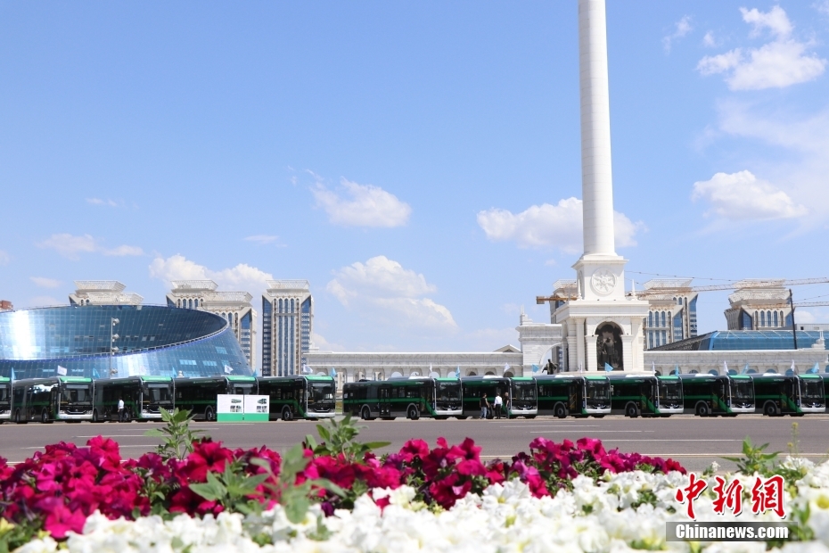 Veículos de novas energias de fabrico chinês entregues ao Cazaquist?o