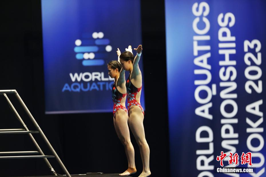 Fukuoka: atletas chinesas Chen Yuxi e Quan Hongchan conquistam ouro no campeonato mundial de nata??o