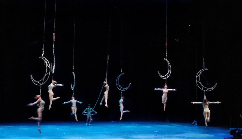 Heran?a acrobática tradional é desenvolvidas em Wuqiao, Cangzhou