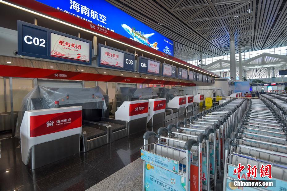 Tuf?o Talim provoca cancelamento de voos no aeroporto de Haikou