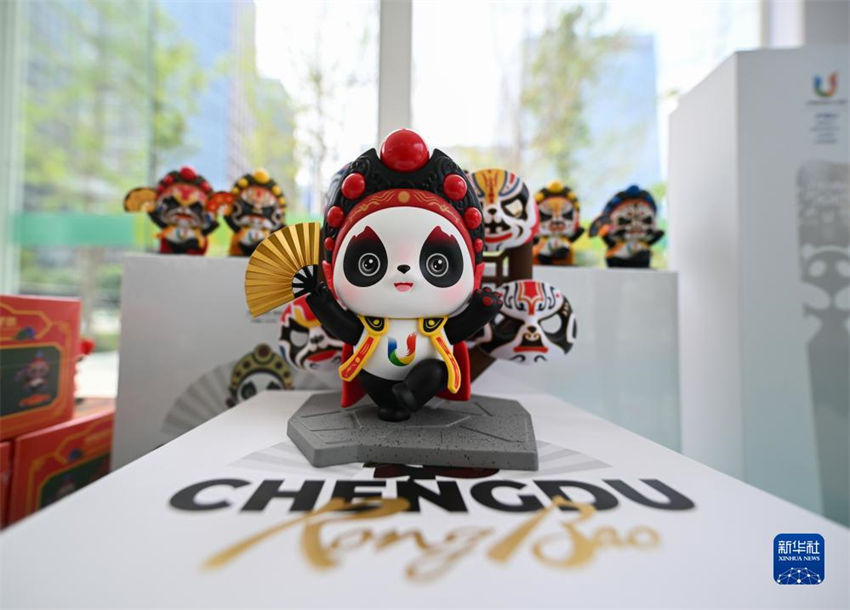 Universíade de Chengdu: souvenirs de pandas s?o muito procurados