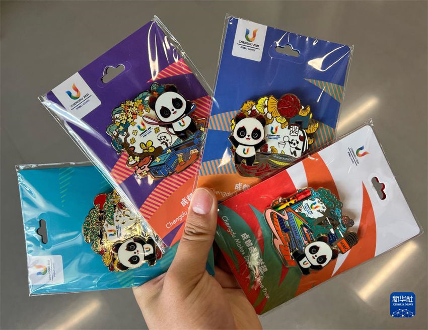 Universíade de Chengdu: souvenirs de pandas s?o muito procurados