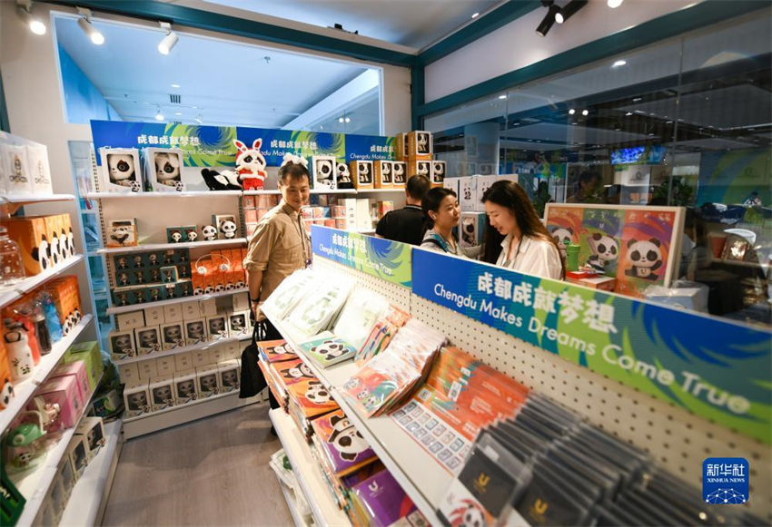 Universíade de Chengdu: souvenirs de pandas s?o muito procurados