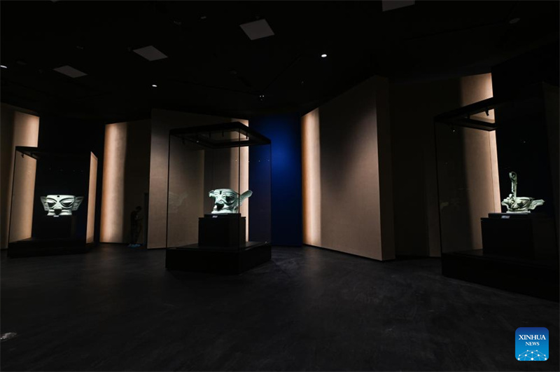 Novo edifício do Museu de Sanxingdui inicia período de opera??o experimental em Sichuan