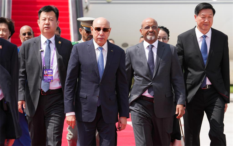 (Universíade de Chengdu) Presidente da Mauritania chega a Chengdu para Jogos Mundiais Universitários da FISU
