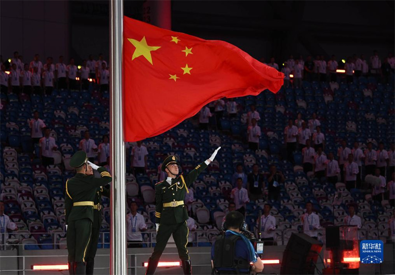 Cerim?nia inaugural da 31a Universíade de Ver?o realizada em Chengdu