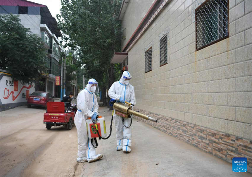 Regi?es atingidas por inunda??es no norte da China acelem reloca??o pós-desastre