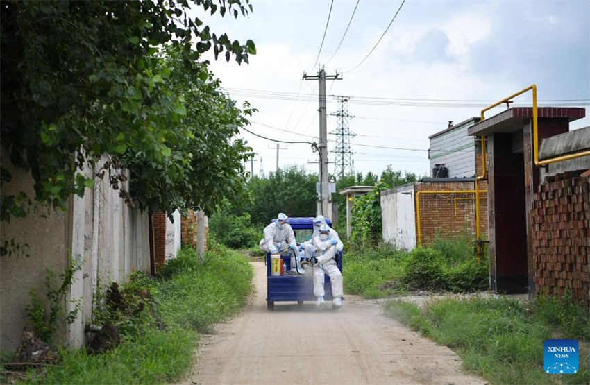 Regi?es atingidas por inunda??es no norte da China acelem reloca??o pós-desastre