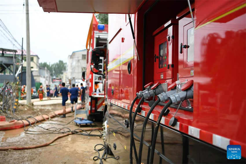 Regi?es atingidas por inunda??es no norte da China acelem reloca??o pós-desastre