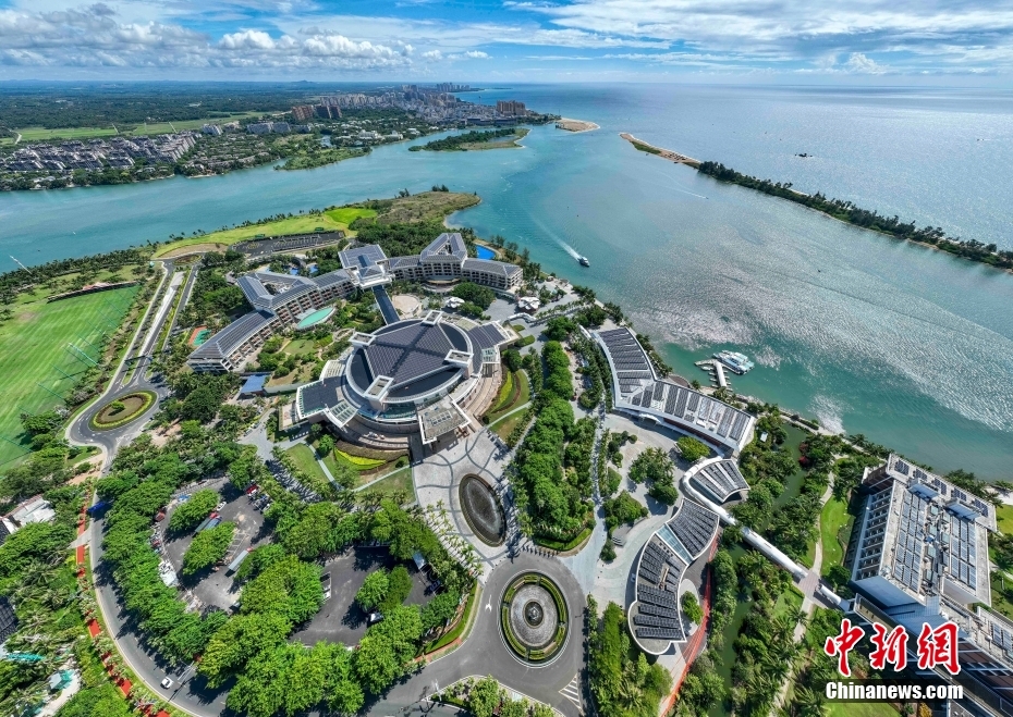 Centro de Imprensa de Boao em Hainan torna-se primeira zona de demonstra??o de carbono zero nacional