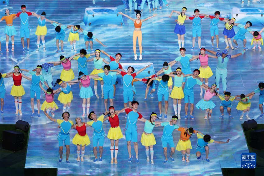 Cerim?nia de encerramento da 31a Universíade de Ver?o é realizada em Chengdu