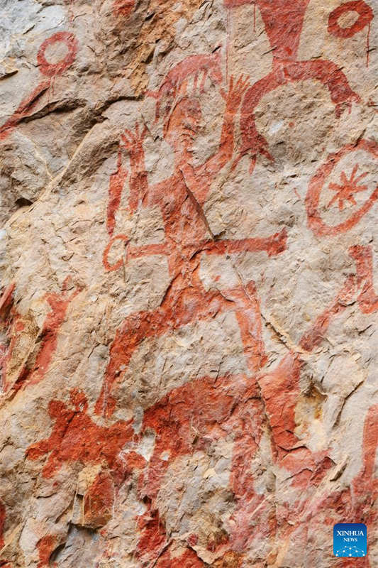 Galeria: Arte rupestre de Huashan em Guangxi