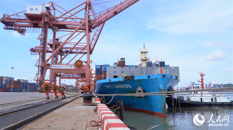 Transporte marítimo da Rota da Seda encurta transporte de comércio eletr?nico transfronteiri?o para dois dias