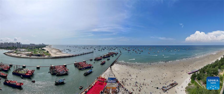 Temporada de pesca no Mar do Sul arranca em diferentes regi?es da China