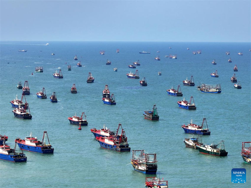 Temporada de pesca no Mar do Sul arranca em diferentes regi?es da China