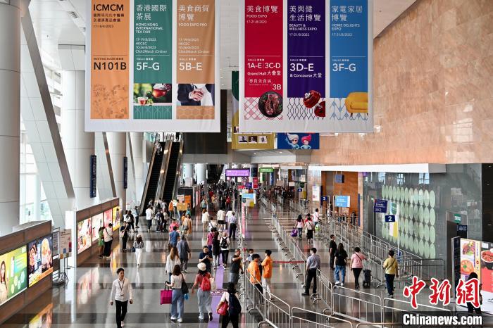 Várias exposi??es gastron?micas inauguradas em Hong Kong