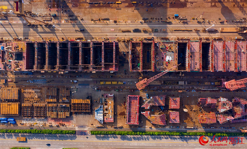 Zhoushan: encomendas das empresas de constru??o naval registram aumento considerável