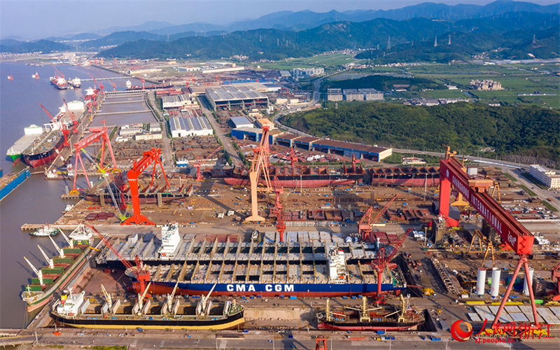 Zhoushan: encomendas das empresas de constru??o naval registram aumento considerável