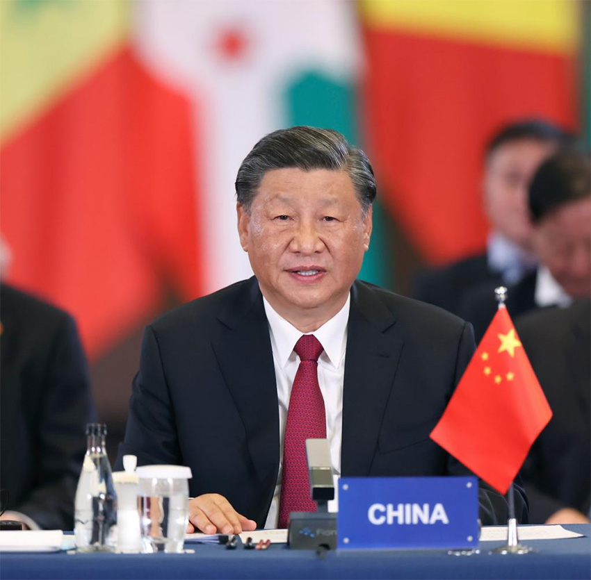 Xi Jinping pede que China e áfrica deem m?os para moderniza??o