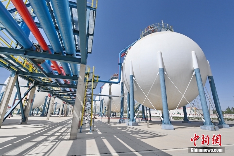 Maior projeto de hidrogênio verde da China colocado em opera??o em Xinjiang