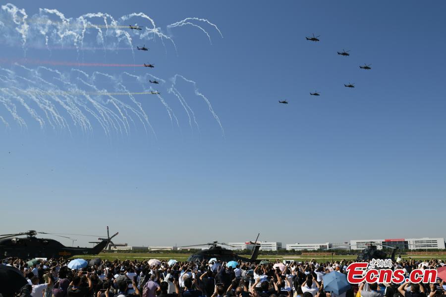 6a Exposi??o de Helicópteros da China inaugurada em Tianjin