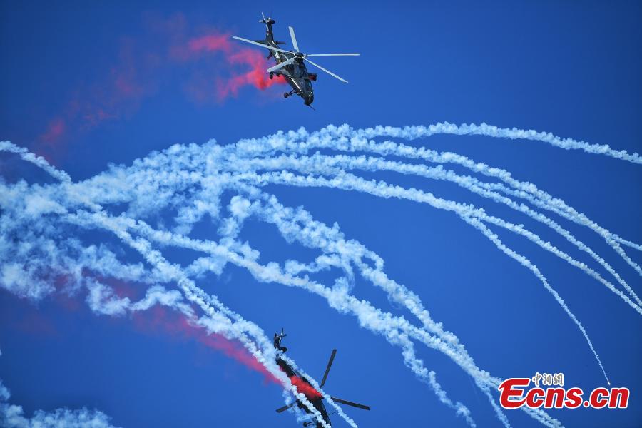 6a Exposi??o de Helicópteros da China inaugurada em Tianjin
