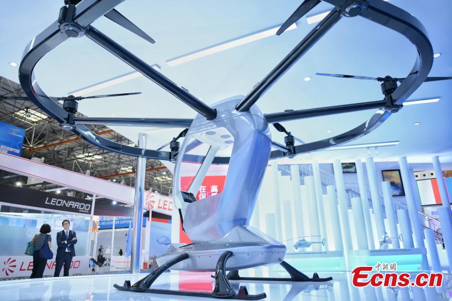 6a Exposi??o de Helicópteros da China inaugurada em Tianjin