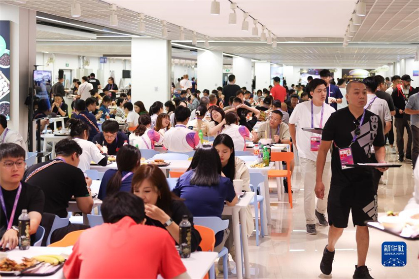 Principal Centro de Mídia dos Jogos Asiáticos de Hangzhou entra em servi?o